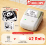 300 DPI DualColor Label Printer  Red  Black Sticker Maker 6