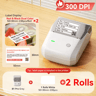 300 DPI DualColor Label Printer  Red  Black Sticker Maker 3