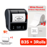 B3S Wireless Thermal Label Printer  3Inch Barcode Sticker Maker 6