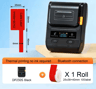 Portable Bluetooth Thermal Label Printer  Cable Tag  Barcode Maker 15