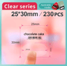 Transparent Round Thermal Label Stickers  SelfAdhesive Labels For NIIMBOT B1  B21 2