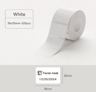 White Thermal Label Stickers  2050mm Paper For B21 B1  B3S 22