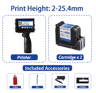 Portable Handheld TIJ Inkjet Printer  QR Code Barcode  Batch Coding Machine 1