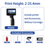 Portable Handheld TIJ Inkjet Printer  QR Code Barcode  Batch Coding Machine 3