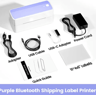 Bluetooth 4x6 Thermal Shipping Label Printer  Wireless Label Maker For Small Businesses 5