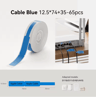 Waterproof SelfAdhesive Cable Labels  Color Thermal Sticker Paper For D110 D101  D11 Printers 3