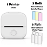 Mini Wireless Thermal Pocket Printer  Portable Sticker Maker For Journaling  DIY Crafts 1