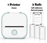 Mini Wireless Thermal Pocket Printer  Portable Sticker Maker For Journaling  DIY Crafts 21