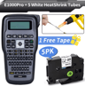 Portable Industrial Label Printer  QWERTY Label Maker For Brother TZ231 HSE231  FX231 13