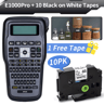 Portable Industrial Label Printer  QWERTY Label Maker For Brother TZ231 HSE231  FX231 5