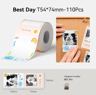 Wireless Label Printer  2050mm SelfAdhesive Sticker Maker For Home  Office 1