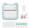 Portable Mini Thermal Label Printer  Inkless Pocket Sticker Maker For Android  IOS 3