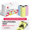 M02M02SM02 Pro Thermal Sticker Paper  3 Rolls Mini Printer Refill 1