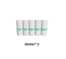 10 Rolls 57mm SelfAdhesive Thermal Printing Paper  White Sticker Paper For Mini Printers 1