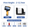 Portable Handheld Inkjet Printer  Expiration Date QR Code  Barcode Coding Machine 1