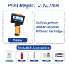 Portable Handheld Inkjet Printer  Expiration Date QR Code  Barcode Coding Machine 3