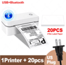 Portable Bluetooth Thermal Label Printer  4x6 Shipping Label Maker With Automatic Label Recognition 3