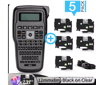 E1000 Pro Handheld Label Maker  Portable Industrial Label Printer For Brother TZe Tape 1