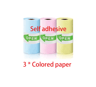 57mm SelfAdhesive Thermal Printer Paper  Inkless Sticker Paper For Mini Printers 7