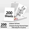 QuickDry Continuous Thermal Printer Paper  2 Rolls For M832M833M834M835 2