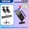GU10 LED Track Spotlight  110V Adjustable Rail Ceiling Light For Home  Shop 6