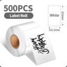 500PCS 4x6 Thermal Shipping Labels  FanFold Address Stickers For Phomemo Printers 1