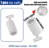 220V LED Track Spotlight  Modern Ceiling  Wall Rail Lighting Fixture 2