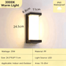 Waterproof Outdoor LED Wall Lamp  Modern 110V220V Porch  Garden Light 8