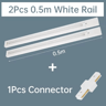 Stepless Dimmable LED Track Light  Adjustable Rail Spotlight For Home  Shop 1