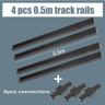 Stepless Dimmable LED Track Light  Adjustable Rail Spotlight For Home  Shop 5