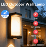 12W Waterproof LED Wall Lamp  IP65 Warm White Outdoor Wall Sconce 1
