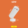 40W Foldable LED Ceiling Spotlight  220V Adjustable Downlight For Home 4