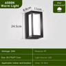 Waterproof Outdoor LED Wall Light  110V To 220V Modern Porch  Garden Lamp 1