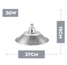 150W200W LED High Bay Light  Super Bright Industrial Garage Lighting 8