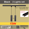 110V GU10 LED Track Lighting Set  Ceiling Rail Spotlights For Home  Shop 4