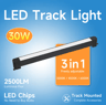 40W LED Track Spotlight  220V Ceiling Rail Floodlight For Home  Shop 2