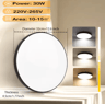 30W UltraThin LED Ceiling Panel Light  Modern Kitchen  Bathroom Lamp 5