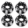 4PCS M4 Aluminum Hex Nuts  Carved Wheel Nuts For 110 RC Cars 4