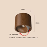 Wood Grain Adjustable Ceiling Spotlight  Rotatable Indoor Lamp For Bedroom  Hallway 3