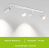 GU10 LED Track Spotlight  3Color COB Ceiling Light For Home  Commercial Spaces 7