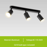 GU10 LED Track Spotlight  3Color COB Ceiling Light For Home  Commercial Spaces 8