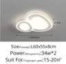UltraThin Modern LED Ceiling Light  Luxury Decorative Lamp For Living Room  Bedroom 2