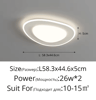 UltraThin Modern LED Ceiling Light  Luxury Decorative Lamp For Living Room  Bedroom 4
