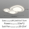 UltraThin Modern LED Ceiling Light  Luxury Decorative Lamp For Living Room  Bedroom 1