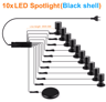 3W Touch Dimmable LED Spotlight  12V Mini Cabinet  Display Accent Light 6