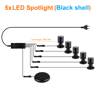 3W Touch Dimmable LED Spotlight  12V Mini Cabinet  Display Accent Light 1