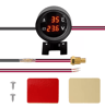2in1 LED Digital Water Temperature  Voltage Gauge  12V24V Car And Motorcycle Meter 2