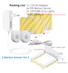 Motion Sensor LED Strip Light Kit  Automatic UnderBed And Stair Lighting 1