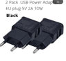 2Pack 5V 2A USB Power Supply Adapter  10W LED Strip Light Charger 1