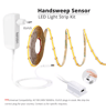 12V COB LED Strip Light  320 LEDsm Cabinet Lighting With Sensor And Dimmer Options 6